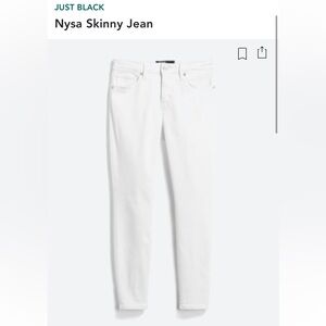 🤍 JUST BLACK White Skinny Jean | 25P | 2P